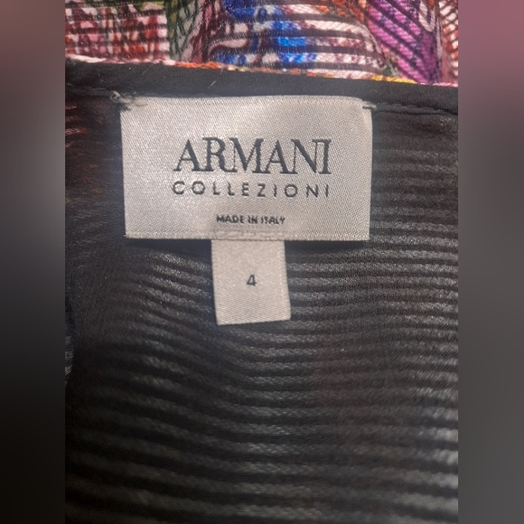 Armani Collezioni -Floral jacquard  dress - - Picture 10 of 12